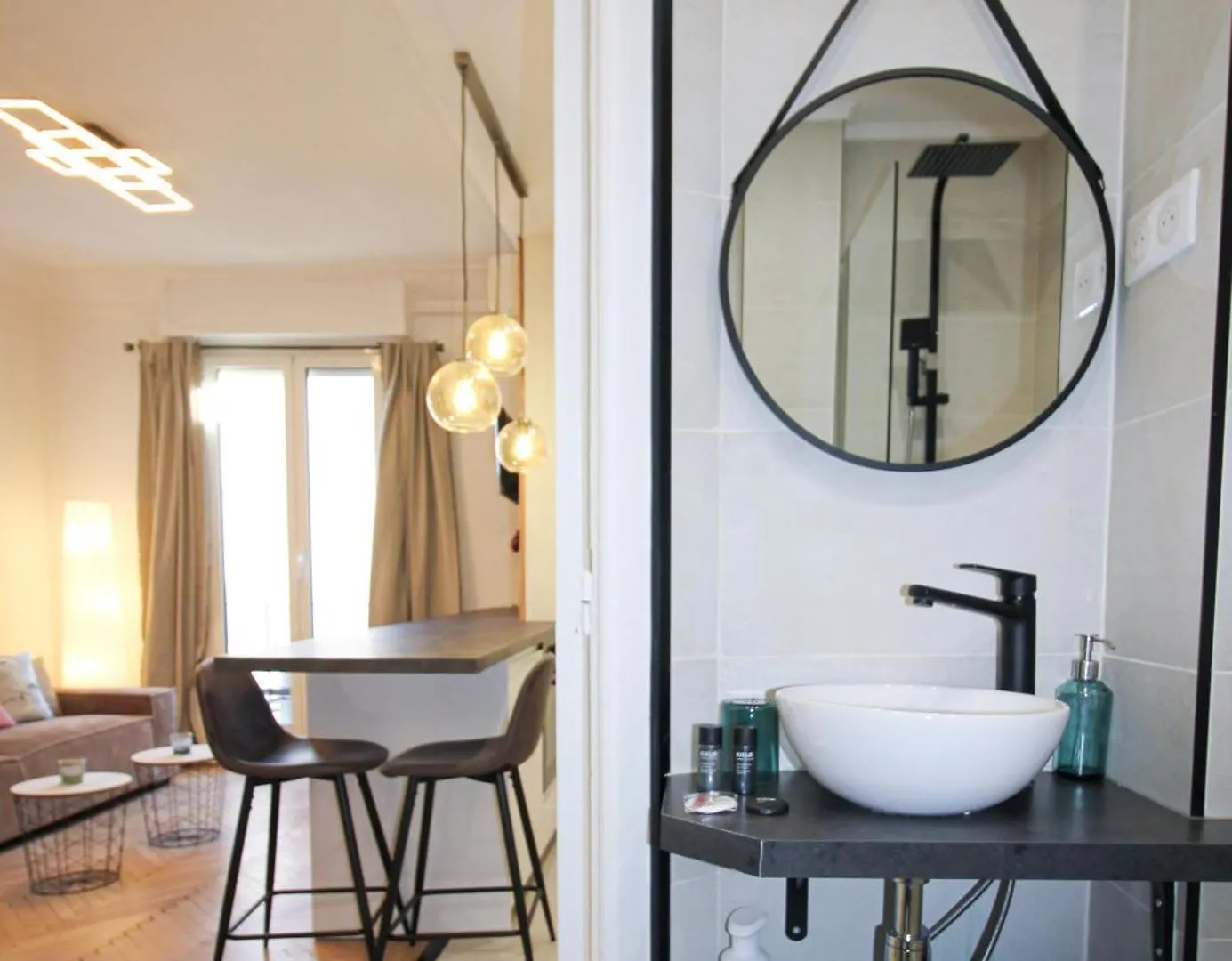 Clemenceau 2 Studio Confortable Clim Et Dressing Proche Gare Nice France